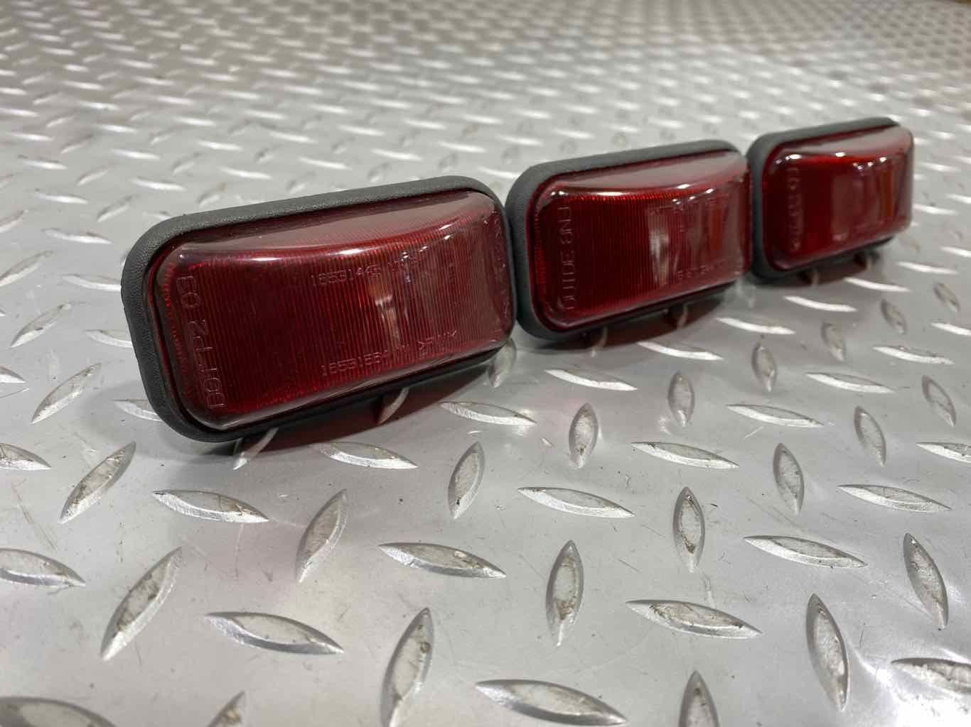 03-07 Hummer H2 Rear Marker Clearance Lights Set of 3 (Red) See Notes