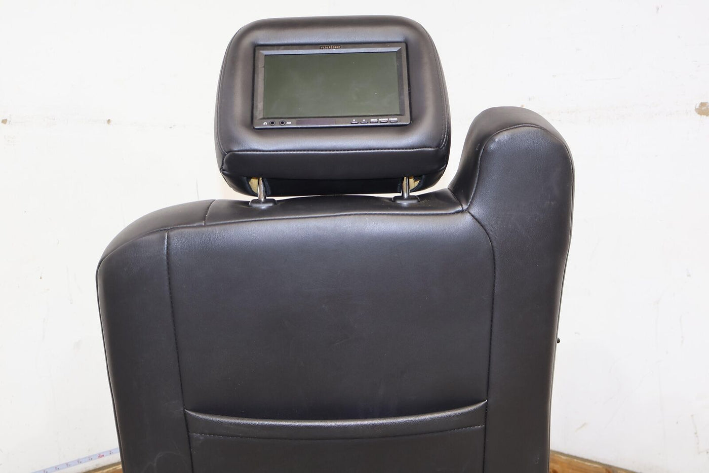 05-07 Hummer H2 Front Right RH Leather Seat (Ebony 482) Power Tested Mild Wear