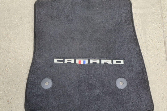 2020 Chevy Camaro SS Convertible Front Cloth Interior Floor Mat Set (Left/Right)