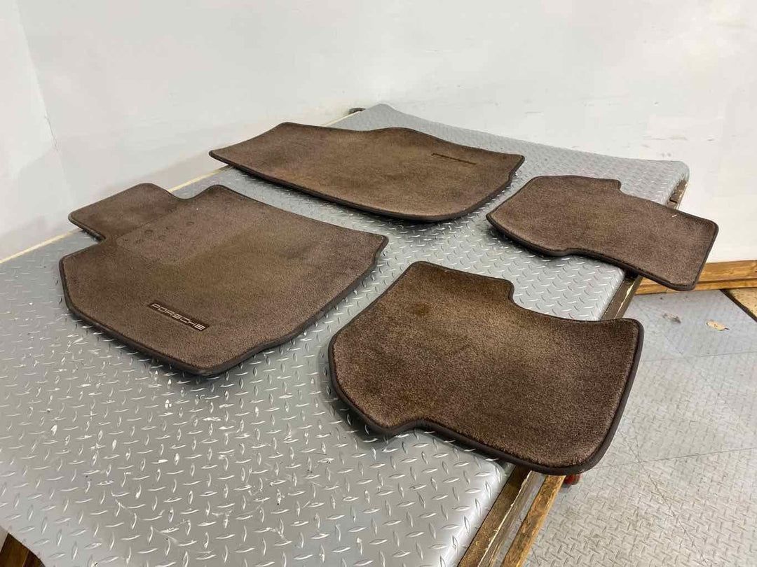 06-12 Porsche 911 Carrera Interior Cloth Floor Mat Set (Cocoa RA)