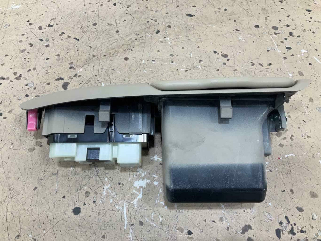 03-09 Lexus GX470 Passenger Right Rear Window Switch W/Bezel (ivory) Tested