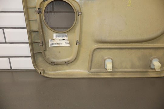 03-07 Chevy Silverado GMC Sierra Crew Cab Left Rear Door Panel (Tan 522)