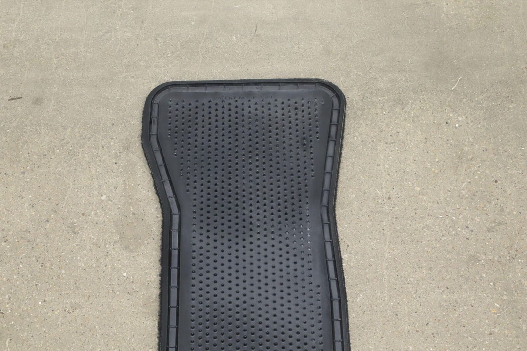 90-96 Chevy C4 Corvette Pair LH & RH Cloth OEM Floor Mats (Black 193) Mild Wear