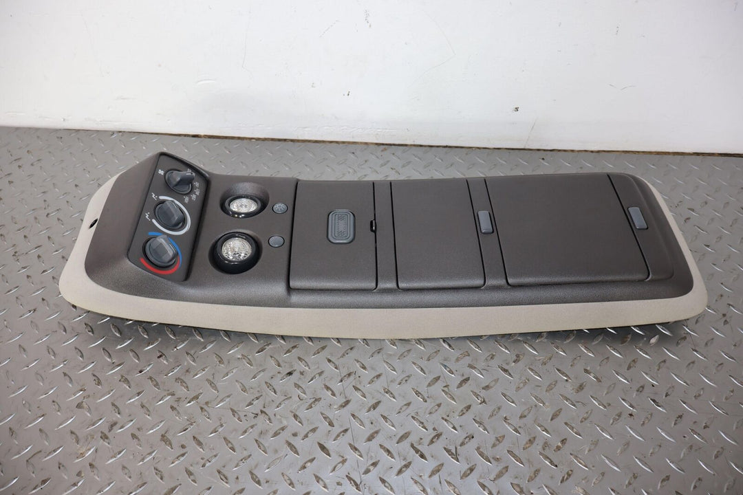 92-00 Chevy Suburban Tahoe 1500 Overhead Roof Console Storage (Smoke Gray 13i)