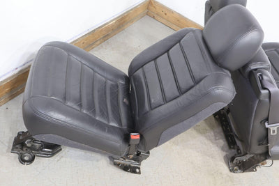 03-07 Hummer H2 2nd / Rear Row Leather Seat (Ebony 482) SUV Only Mild Wear