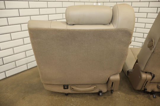 2001-2006 Chevy Tahoe/Yukon Leather 3rd Row Seat (Neutral) See Photos