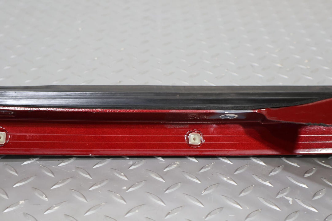 04-09 Cadillac XLR Left LH Driver Exterior A Pillar Trim Panel (Infrared 80U)