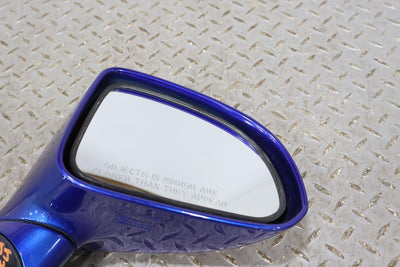 00-03 Honda S2000 AP1 Right Passenger Power Door Mirror (Blue Respray) Tested