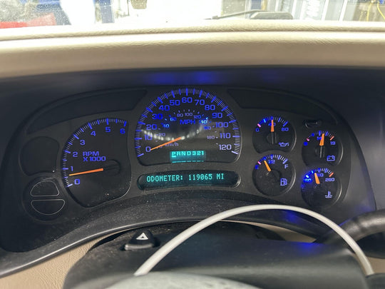 03-05 Chevy Tahoe / Silverado 1500 Speedometer Cluster 119k LED Backlights