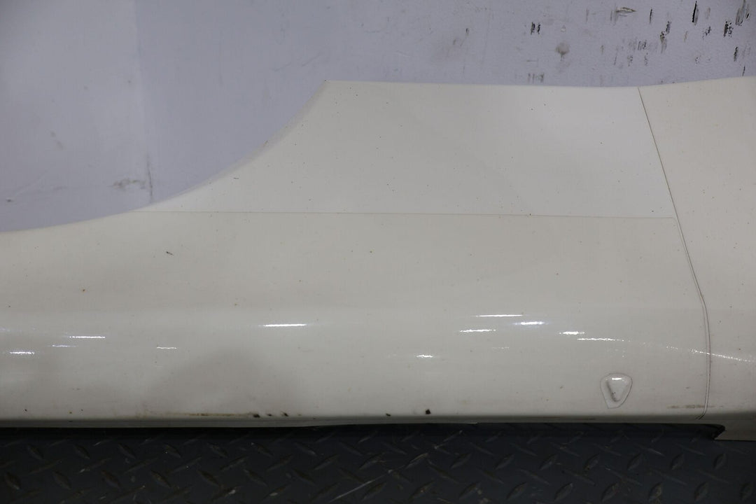 2012-2017 Fiat 500 Abarth 2 DR Left LH Rocker Moulding (Bianca White PW3)