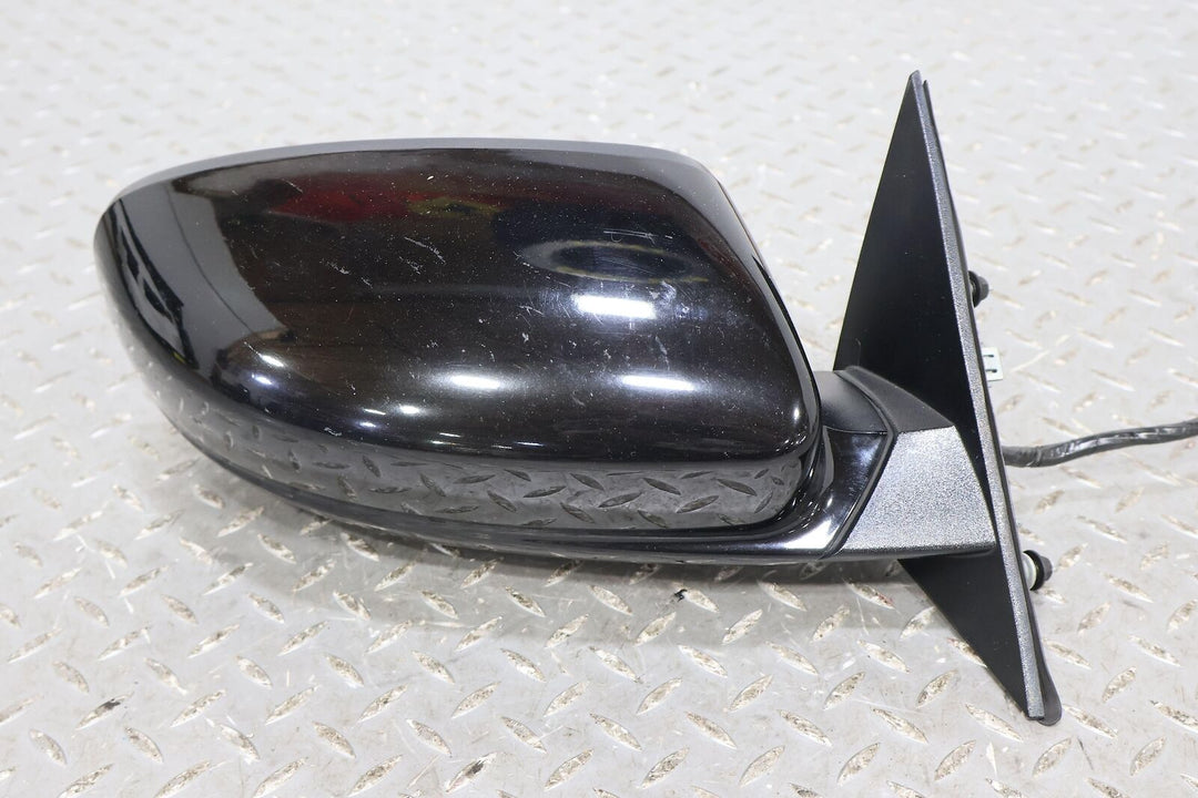 15-20 Dodge Charger Right Power Door Mirror (Pitch Black) W/Blind Spot Monitor