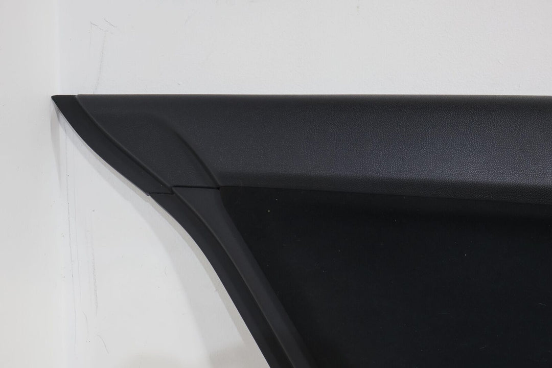 08-13 Mitsubishi Lancer EVO X Rear Left Interior Door Trim Panel (Black 80X)