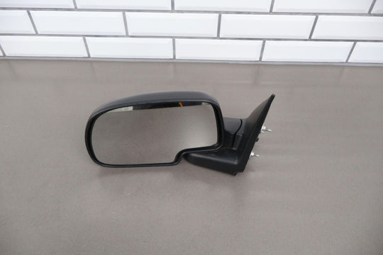 99-06 GMC Sierra Silverado Left LH Manual Folding Door Mirror (Txtured Black)