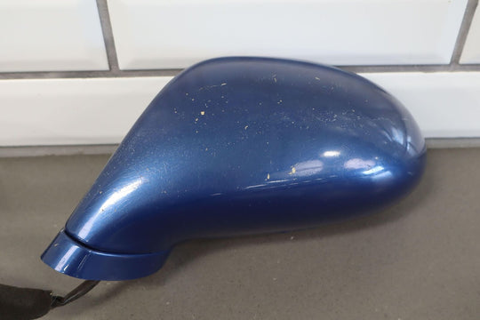 99-05 Mazda Miata NB Left Driver Power Door Mirror Sapphire Blue (20P)