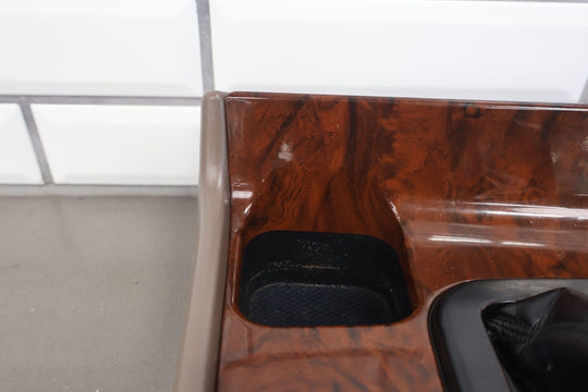 96-97 LX450 95-97 Land Cruiser Forward Console T-Case Trim (Beige/Woodgrain)