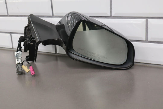 2012-2020 Tesla Model S Passenger Right Power Folding Door Mirror (Black PBSB)