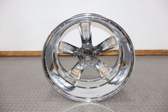 97-02 Plymouth Prowler 20x10 5 Spoke Chrome Rear Wheel/Rim (Lt. Inner Bend)