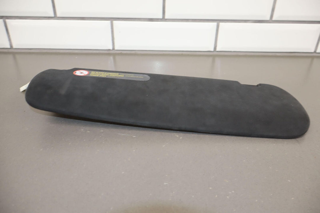 21-23 Tesla Model S Right Passenger Side Sun Visor Alcantara Black Suede