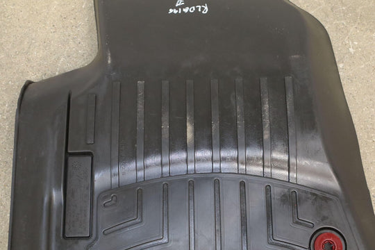 2020 Ram 1500 Crew Cab 5th Gen All Weather Weathertech Floor Mats (Black) Worn