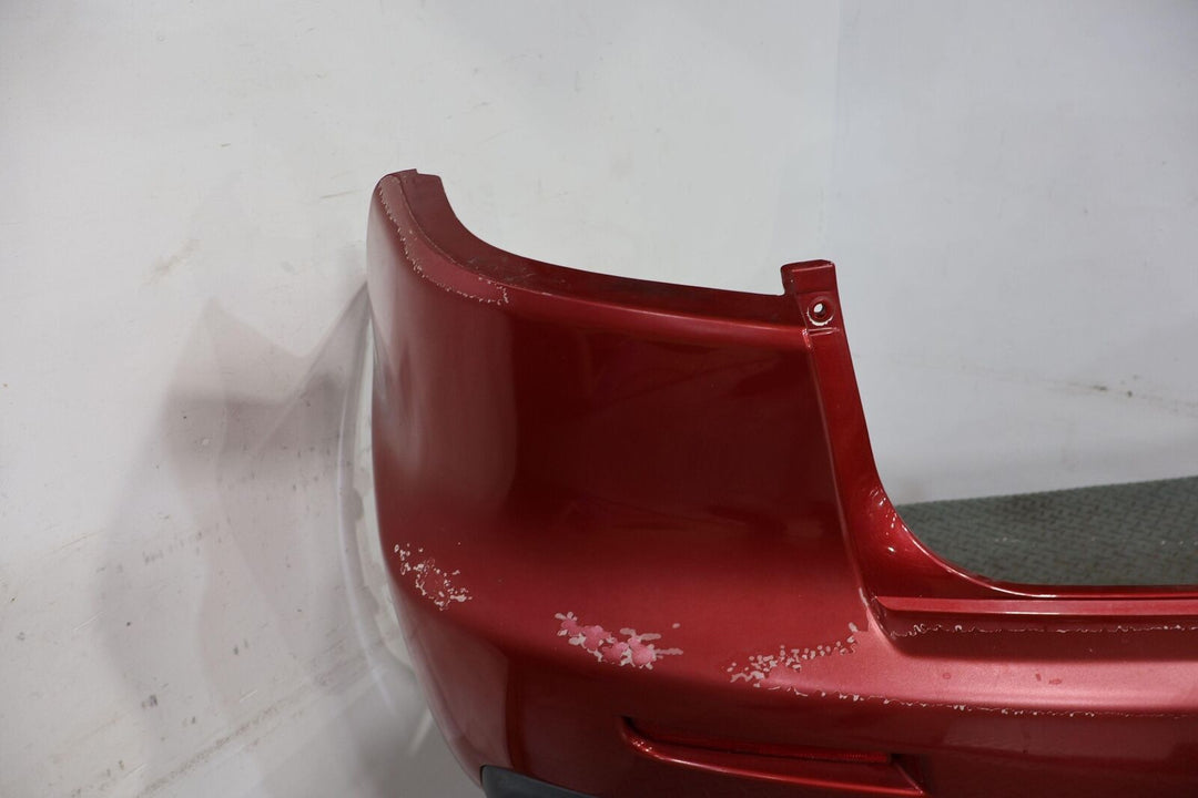 08-15 Mitsubishi Lancer EVO X Rear OEM Bumper (Rally Red P26) USDM See Photos