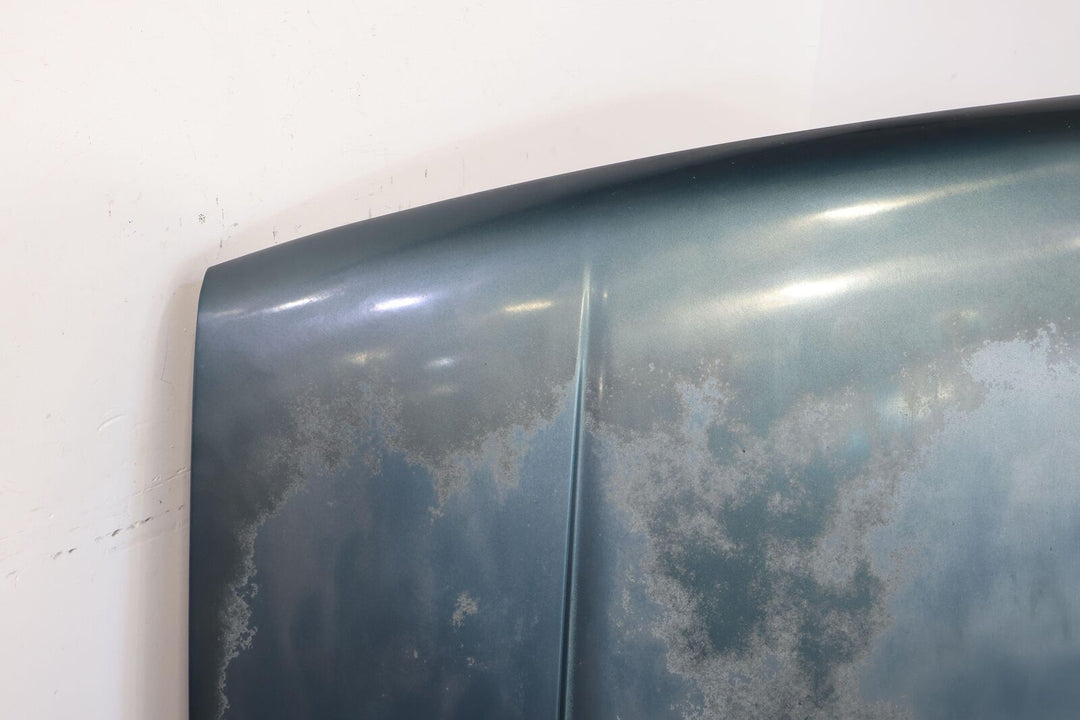 92-99 Chevy Suburban OEM Hood (Gulfstream Teal Metallic 36U) Heavy Sun Damage