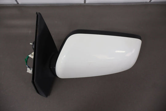 08-14 Mitsubishi Lancer Evolution Driver Left Door Mirror (Wicked White 40J)