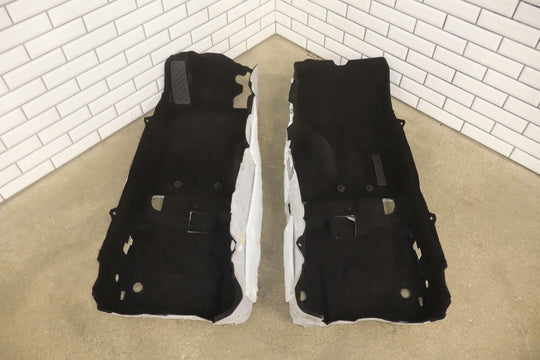 2016 Mazda Miata Interior Cabin Carpet Cleanout W/ Left & Right Sections (Black)