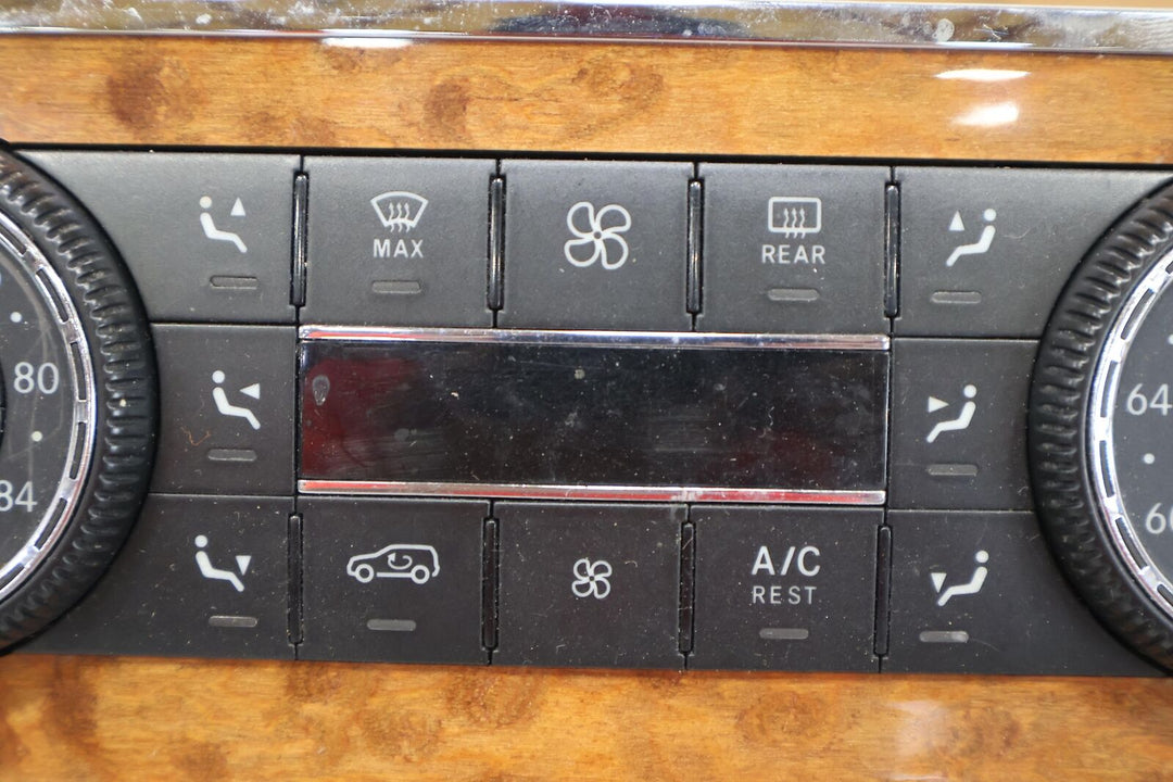 07-08 Mercedes GL450 Dual Zone Auto Temperature Control Panel W/Bezel (Tested)