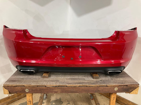 15-20 Dodger Charger R/T Rear Bumper Dual Exhaust (Redline Pearl PRY) See Notes