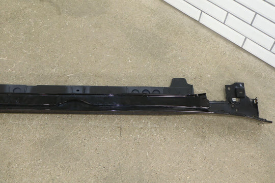 2021-2024 Tesla Model S Driver Left Rocker Molding / Side Skirt (Black SOLB)