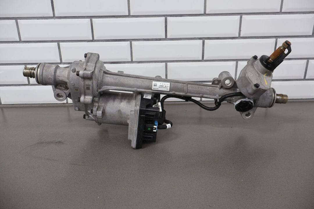 16-20 Tesla Model X Electric Power Steering Rack & Pinion (1070801-99-D) 45K