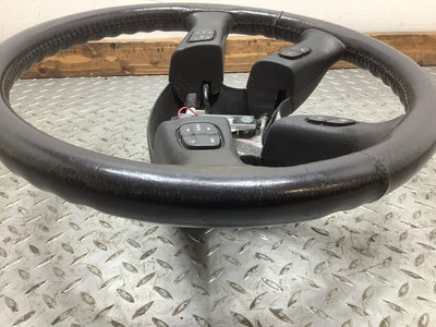 03-07 Hummer H2 OEM Leather Steering Wheel (Ebony 48I) See Notes