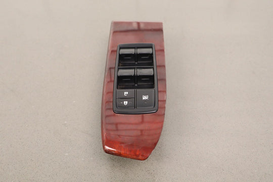 10-13 Lexus GX460 Front Left Master Window Switch W/ Woodgrain Trim (Tested)