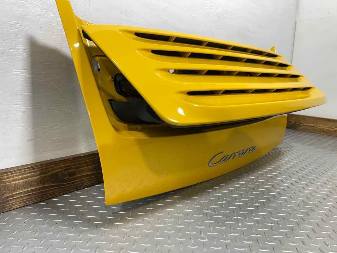 05-08 Porsche 911 997 Convertible Engine Cover W/Spoiler&Fan (Speed Yellow 12H)