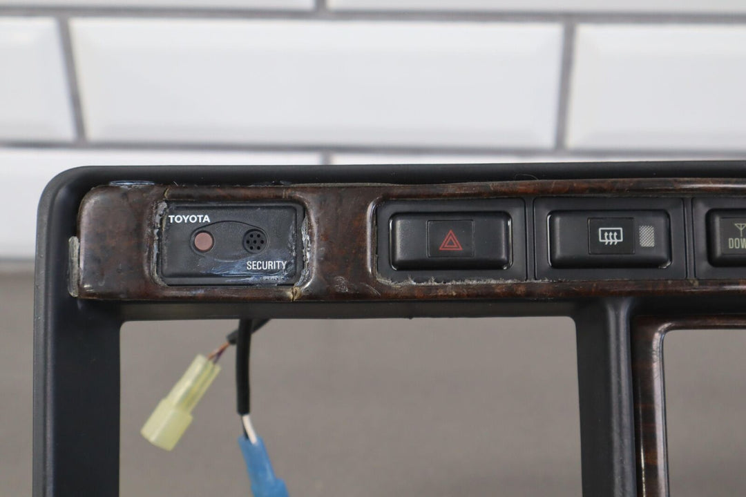 95-98 Toyota Land Cruiser 96-98 LX450 Dash Radio Bezel Trim See Photos