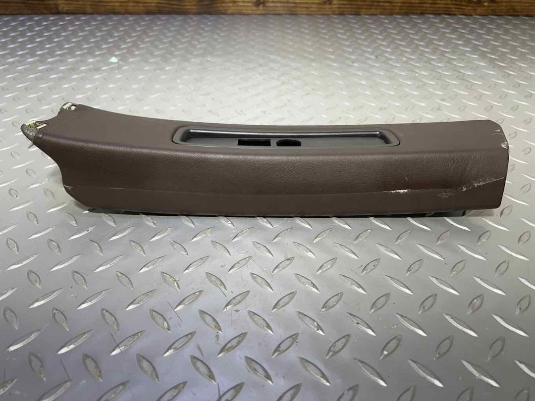 05-12 Porsche 911 997 Pair LH & RH Interior B-Pillar Trim Panels (Coacoa RA)