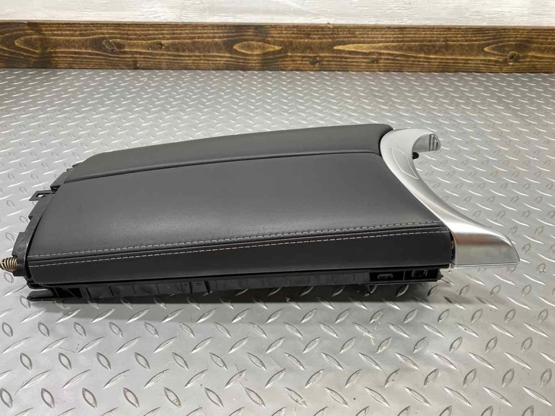 15-20 Mercedes C63s W205 Dual Side Front Center Console Lid Leather (Black 040)