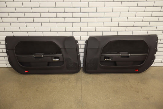 2008-2010 Dodge Challenger SRT-8 Interior Door Panels (Pair Left/Right) Suede