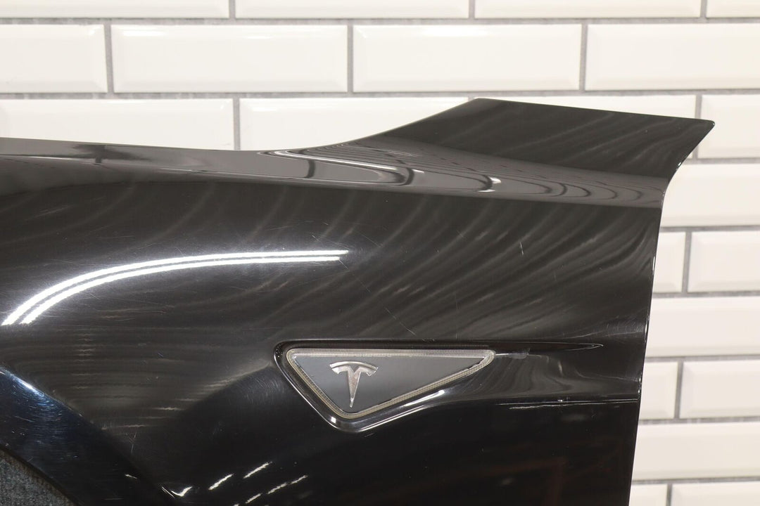 2012-2020 Tesla Model S Driver Left Fender (Black PBSB)