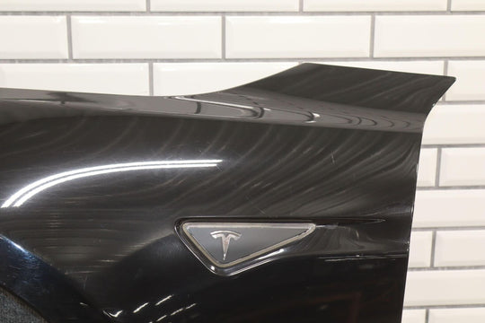 2012-2020 Tesla Model S Driver Left Fender (Black PBSB)