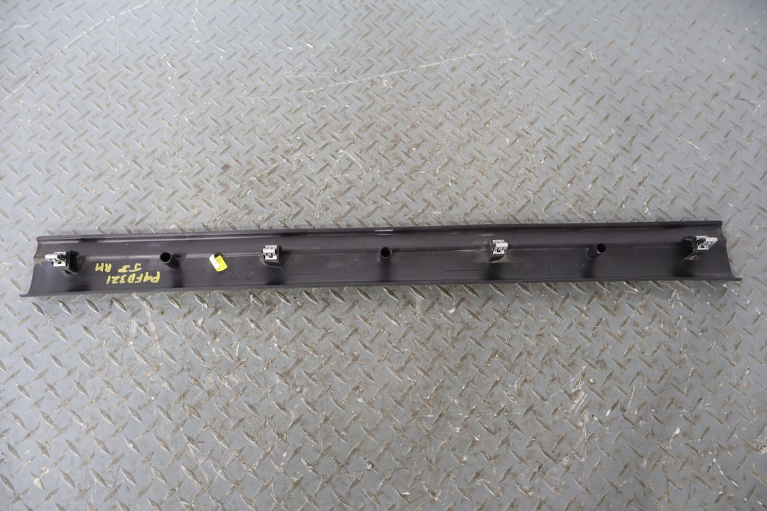 02-05 Ford Thunderbird Pair LH&RH Interior Door SIll Entry Plates (Ebony) OEM