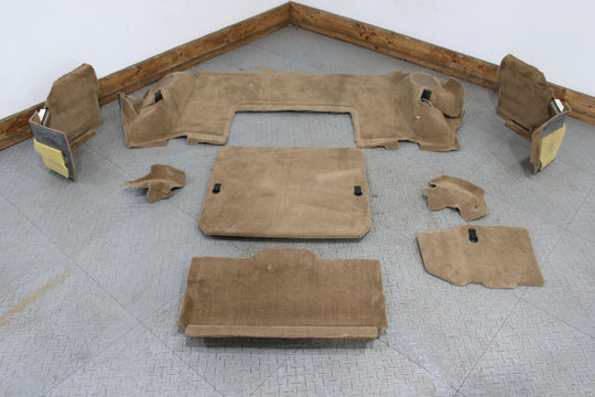 97-04 Chevy Corvette C5 Convertible Trunk Carpet Cleanout (Light Oak 67i) Notes