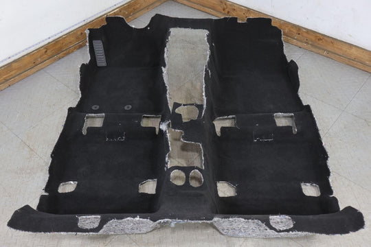 2021 Ford Mustang Mach 1 Coupe Interior Cabin Carpet Cleanout (Ebony W1)