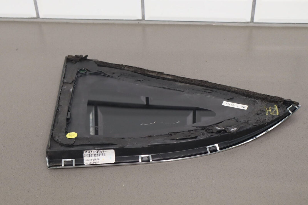 2016-2020 Tesla Model X Right Rear Quarter Glass / Window OEM