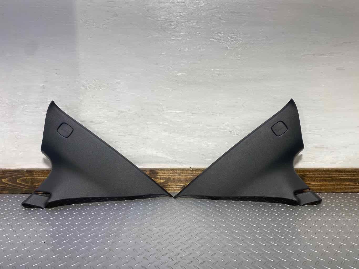 15-20 Subaru WRX STI Left & Right Pair Interior Quarter Trim Panels (Black J30)