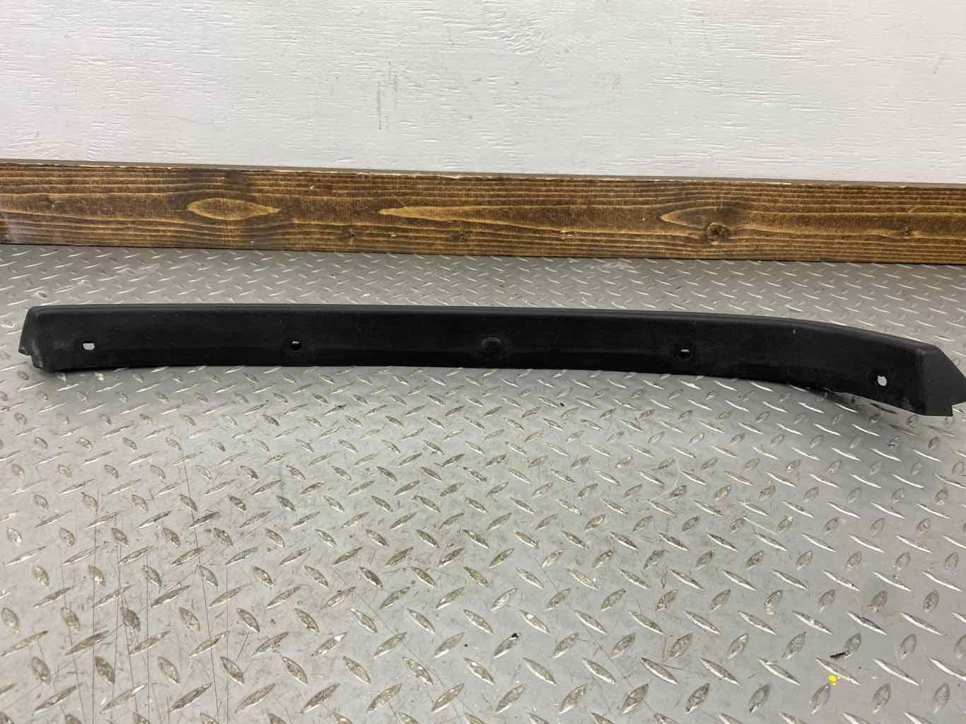 03-09 Hummer H2 Right RH Passenger Front Hood Mounted Flare Molding OEM Black