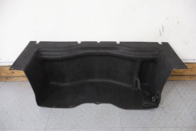 2022 Rivian R1S Rear Cargo Area Carpet Cleanout (Black Mountain) Light Wear