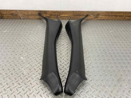 97-04 Chevy Corvette LH & RH Pair of Interior A pillar Trim Panels (Black 19I)