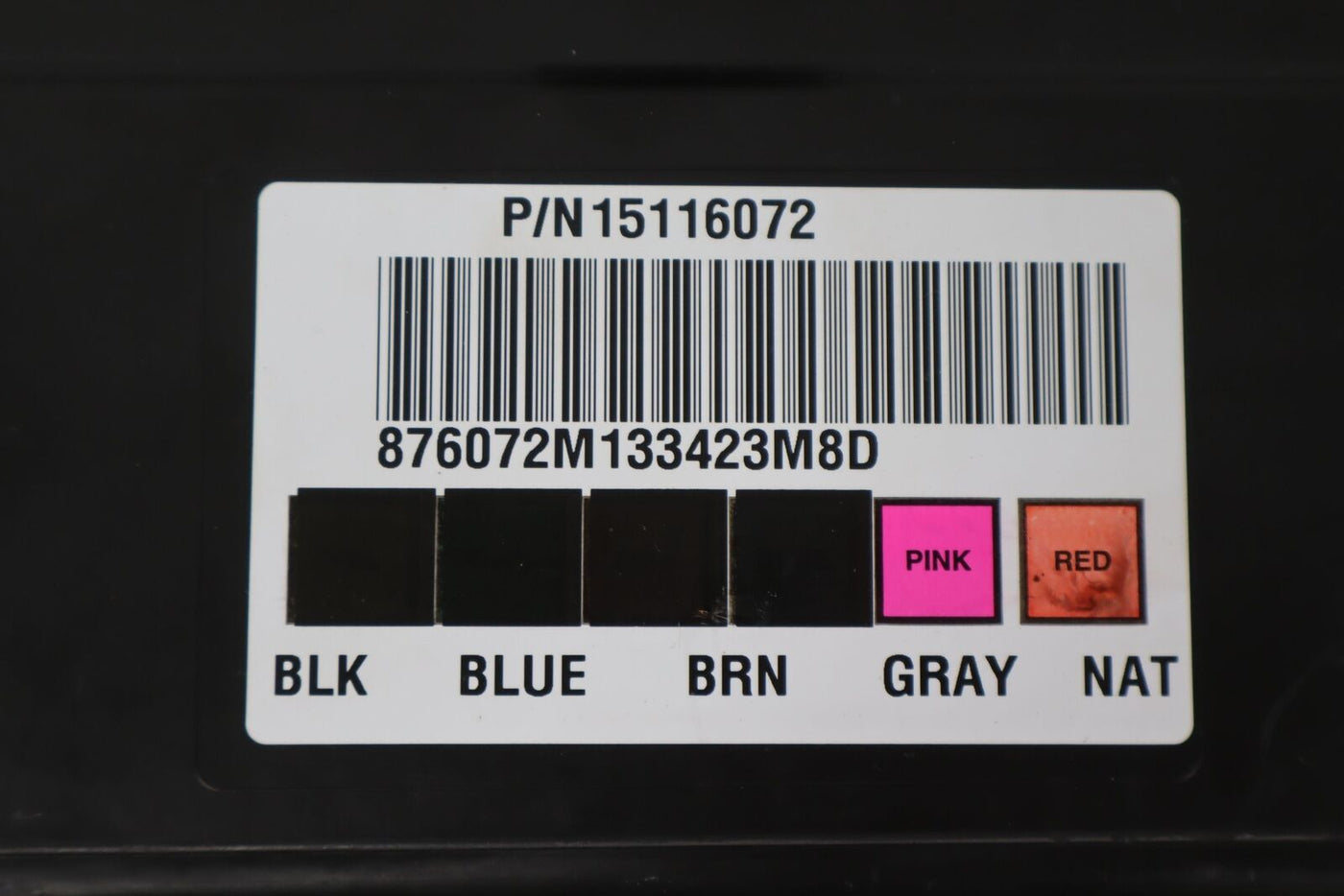 2003-2007 Hummer H2 BCM Body Control Module (15116072) OEM