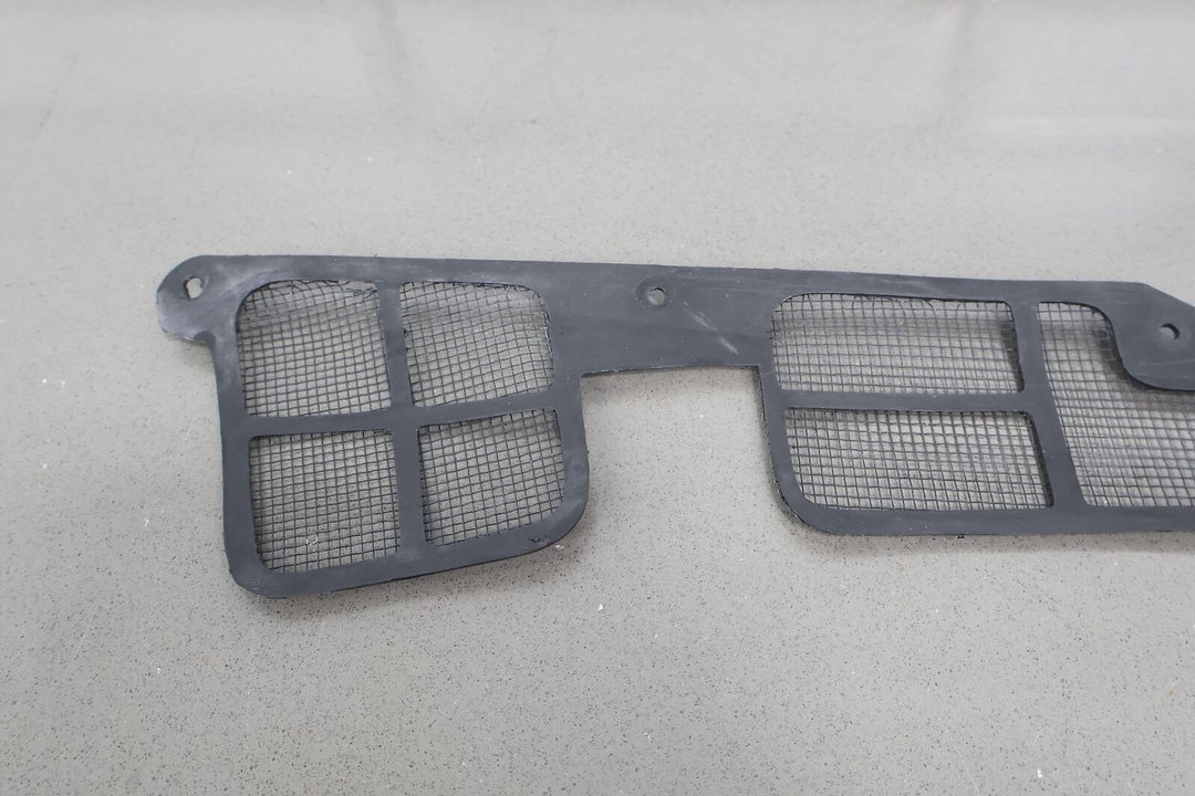 84-96 Chevy C4 Corvette Front Hard Rubber Cowl Vent Panel W/ Vents (Black)